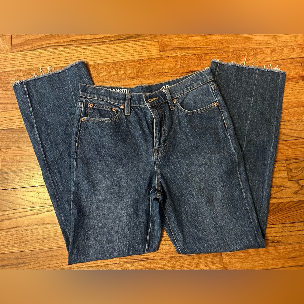 J. Crew Full Length Demi Boot Jeans